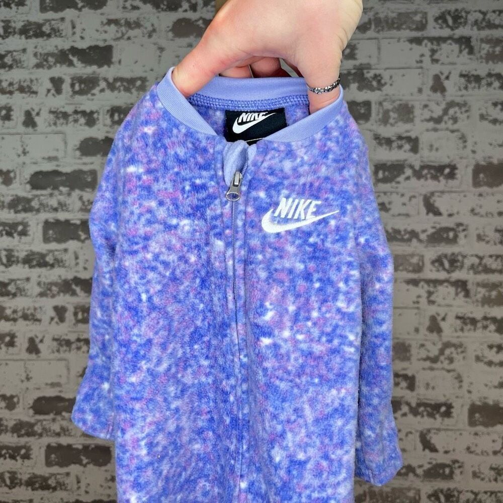Nike | baby purple sleep suit